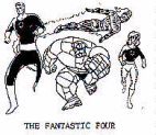 THE FANTASTIC FOUR - לוגו סימן מסחר
