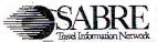 SABRE Travel Information Network - לוגו סימן מסחר