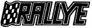 RALLYE - לוגו סימן מסחר רשום