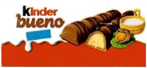 kinder bueno - לוגו סימן מסחר רשום