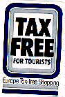 TAX FREE FOR TOURISTS Europe Tax-free Shopping - לוגו סימן מסחר