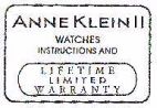 ANNE KLEIN II - לוגו סימן מסחר
