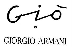 GIO' DE GIORGIO ARMANI - לוגו סימן מסחר רשום