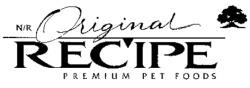 N/R Original RECIPE PREMIUM PET FOODS - לוגו סימן מסחר רשום