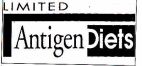 LIMITED AntigenDiets - לוגו סימן מסחר