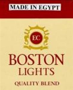 BOSTON LIGHTS  EC quality blend made in egypt - לוגו סימן מסחר רשום