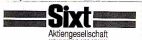 Sixt Aktiengesellschaft - לוגו סימן מסחר