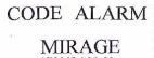 CODE ALARM MIRAGE - לוגו סימן מסחר