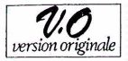 V.O version originale - לוגו סימן מסחר