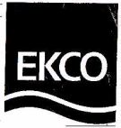 EKCO - לוגו סימן מסחר
