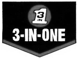 3 IN 1 3-IN-ONE - לוגו סימן מסחר רשום