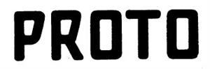 PROTO - לוגו סימן מסחר רשום