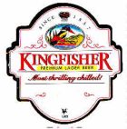 KINGFISHER PREMIUM LAGER BEER - לוגו סימן מסחר