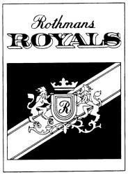 Rothmans ROYALS R - לוגו סימן מסחר רשום