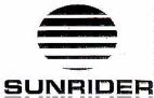 SUNRIDER - לוגו סימן מסחר