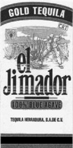 el Jimador GOLD TEQUILA crt 100% blue agave tequila herradura s.a de c.v - לוגו סימן מסחר רשום