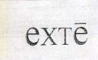 exte - לוגו סימן מסחר