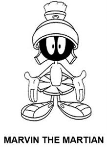 MARVIN THE MARTIAN - לוגו סימן מסחר רשום