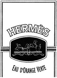 HERMES EAU D'ORANGE VERTE - לוגו סימן מסחר רשום