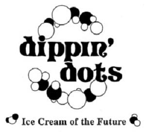 dippin' dots Ice cream of the Future - לוגו סימן מסחר רשום
