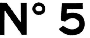 Nº 5 - לוגו סימן מסחר רשום