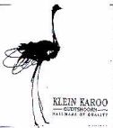 KLEIN KAROO - לוגו סימן מסחר