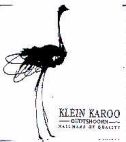 KLEIN KAROO - לוגו סימן מסחר