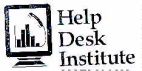 Help Desk Institute - לוגו סימן מסחר