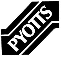 PYOTTS - לוגו סימן מסחר רשום