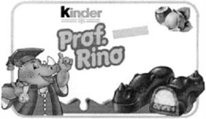 Kinder Prof. Rino - לוגו סימן מסחר רשום