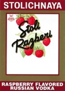 STOLICHNAYA Stoli Razberi raspberry flavored russian vodka - לוגו סימן מסחר רשום