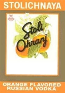 STOLICHNAYA Stoli Ohranj ORANGE FLAVORED RUSSIAN VODKA - לוגו סימן מסחר רשום