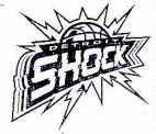 DETROIT SHOCK - לוגו סימן מסחר
