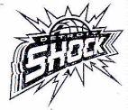 DETROIT SHOCK - לוגו סימן מסחר