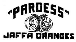 PARDESS JAFFA ORANGES - לוגו סימן מסחר