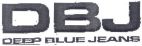 DBJ DEEP BLUE JEANS - לוגו סימן מסחר