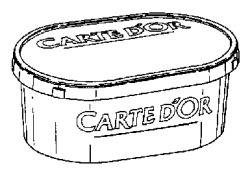 CARTE D'OR - לוגו סימן מסחר רשום