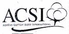 ACSI AGREVO COTTON SEED INTERNATIONAL - לוגו סימן מסחר