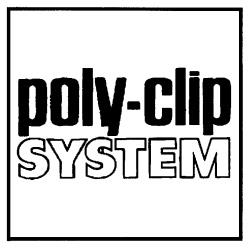 poly-clip SYSTEM - לוגו סימן מסחר רשום
