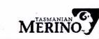TASMANIAN MERINO - לוגו סימן מסחר