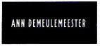 ANN DEMEULEMEESTER - לוגו סימן מסחר