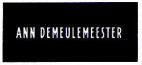 ANN DEMEULEMEESTER - לוגו סימן מסחר