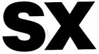 SX - לוגו סימן מסחר רשום