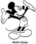 MICKEY MOUSE - לוגו סימן מסחר