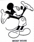 MICKEY MOUSE - לוגו סימן מסחר