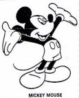 MICKEY MOUSE - לוגו סימן מסחר