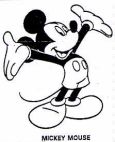 MICKEY MOUSE - לוגו סימן מסחר