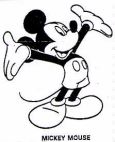 MICKEY MOUSE - לוגו סימן מסחר