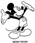 MICKEY MOUSE - לוגו סימן מסחר