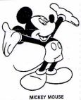 MICKEY MOUSE - לוגו סימן מסחר